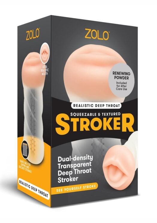 Zolo Male Masturbator Deep Throat Clr