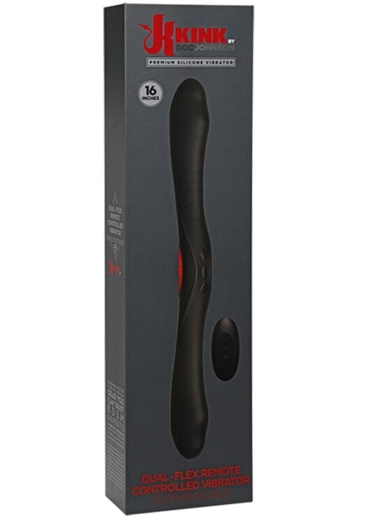 Kink Dual Flex Vibe W/remote Blk