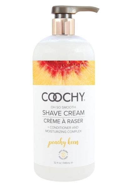 Coochy Shave Cream Peachy Keen 32 Oz