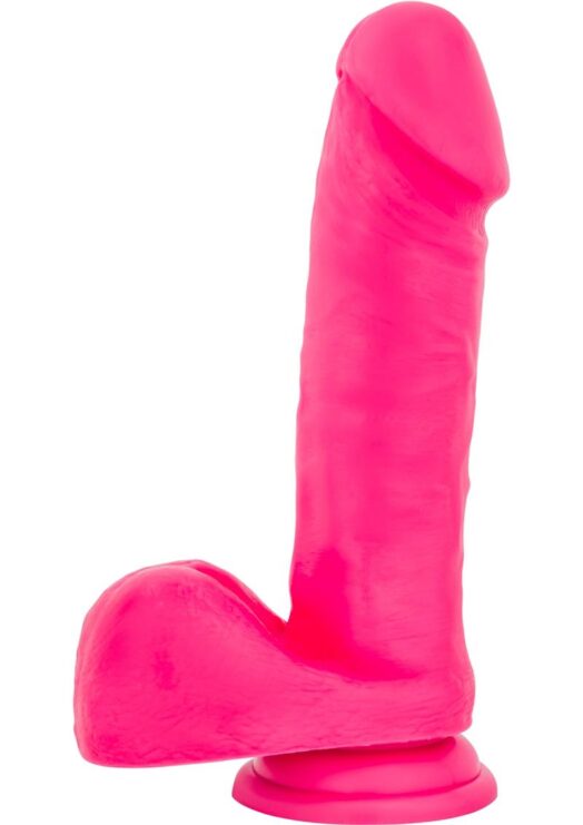 Ruse Big Poppa Silicone Dildo Hot Pink