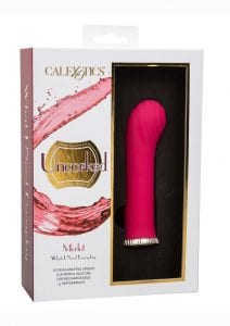 Uncorked Merlot Silicone Rechargeable Massager - Pink