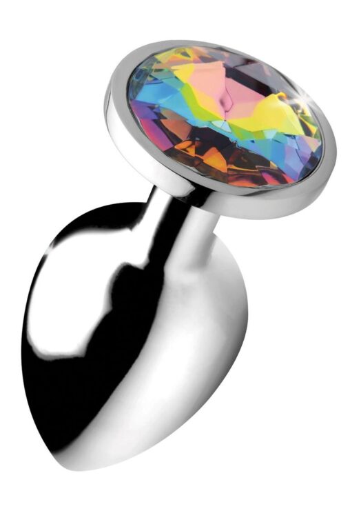 Booty Sparks Rainbow Prism Gem Anal Plug - Large **Special Order**