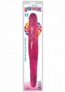 Lollicock Sweet Slim Stick Double Dong 13in - Cherry