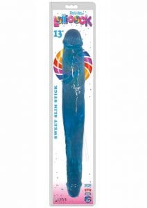 Lollicock Sweet Slim Stick Double Dong 13in - Berry