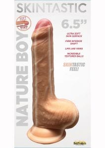 Skinsations Nature Boy Silicone Dildo 6.5in - White