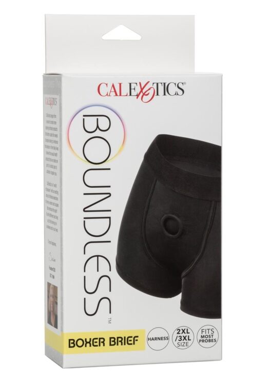 Boundless Boxer Brief Harness 2XL/3XL - Black