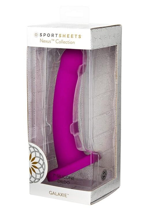 Nexus Collection GALAXIE Silicone Dildo 7in - Purple