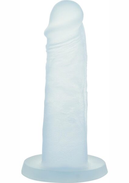 Addiction Cocktails Vibrating Silicone Dildo 5.5in - Blue Lagoon