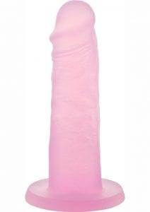 Addiction Cocktails Vibrating Silicone Dildo 5.5in - Purple Cosmo