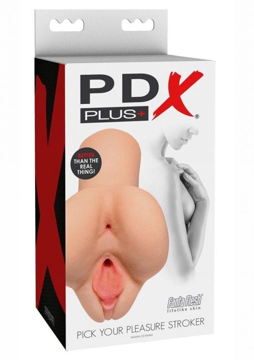 PDX Plus Pick Your Pleasure Stroker - Vanilla