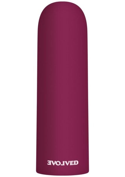 Mighty Thick Rechargeable Bullet Vibrator - Red