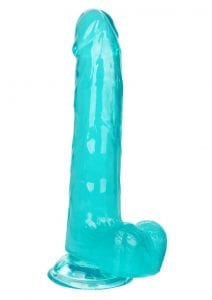 Size Queen Dildo - 8in - Blue