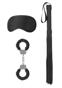 Ouch! Kits Introductory Bondage Kit #1 3pc - Black