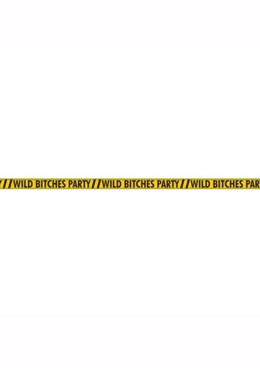 Wild Bitches Party Tape - Yellow/Black