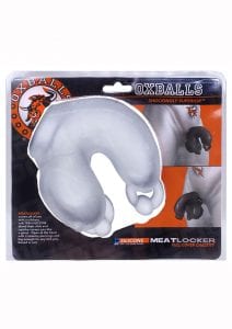 Meatlocker Silicone Chastity - Clear/Frost
