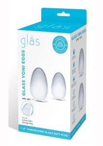 Glas Yoni Eggs - Clear