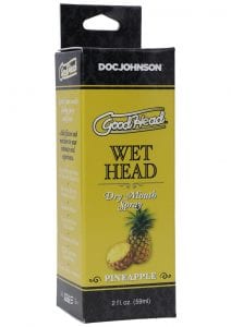 GoodHead Wet Head Dry Mouth Spray Pineapple 2oz