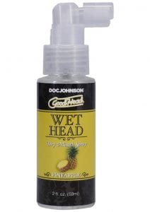 GoodHead Wet Head Dry Mouth Spray Pineapple 2oz