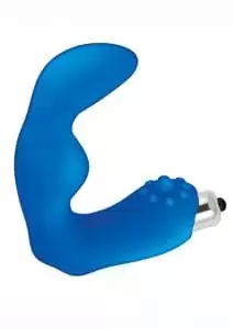 Butts Up Silicone Massager P-Spot Anal Stimulator - Blue