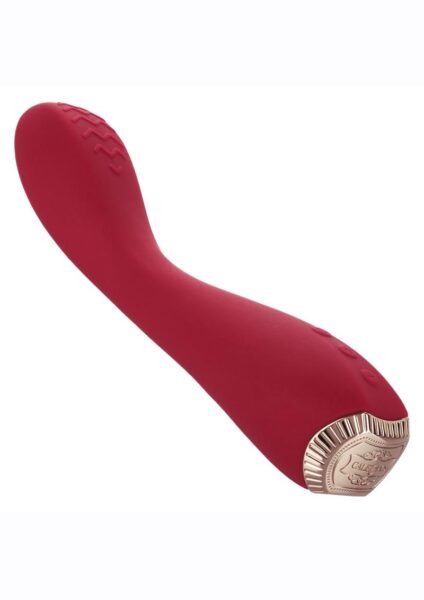 Uncorked Malbec Rechargeable Silicone Massager - Red