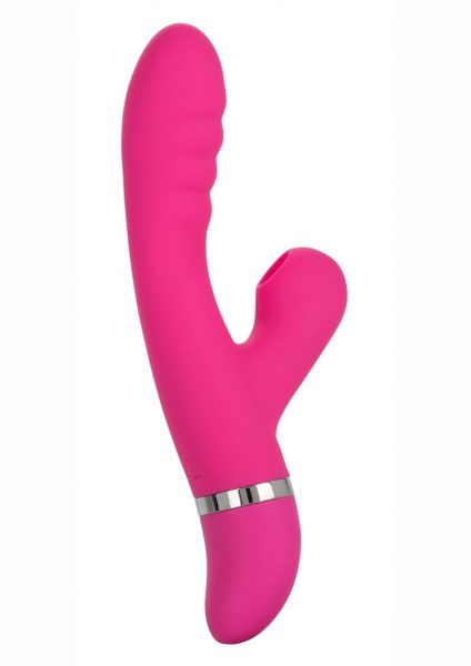 Foreplay Frenzy Pucker Silicone Vibrator - Pink