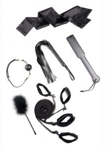 Strict Bed Bondage Restraint Kit (Set of 6) - Black