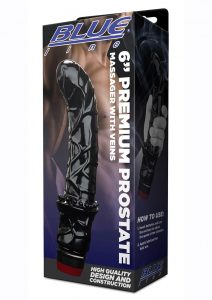 Candamp;B Gear Premium Prostate Massager With Veins 6in - Black