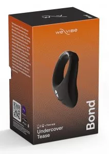 We-Vibe Bond Rechargeable Silicone Cock Ring - Black