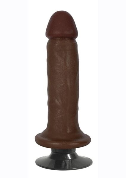 JOCK Vibrating Dong 6in - Chocolate