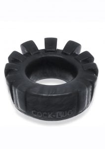 Cock Lug Lugged Cockring Black