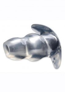 Master Series Clear View Hollow Anal Plug - Large