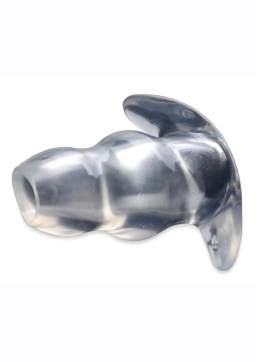 Master Series Clear View Hollow Anal Plug - Large