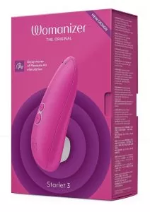 Womanizer Starlet 3 Rechargeable Silicone Clitoral Stimulator - Pink