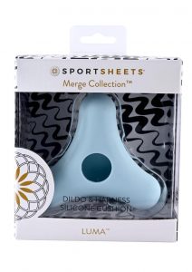 LUMA Dildo andamp; Harness Silicone Cushion - Blue