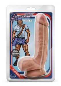 Loverboy The Mailman Dildo 8.5in - Mocha