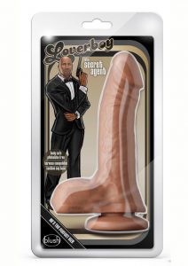 Loverboy The Secret Agent Dildo 8in - Mocha