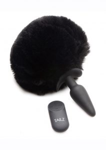 Tailz Interchangeable Bunny Tail Accessory - Black