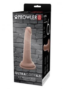 Prowler Red Ultra Cock Realistic Dildo 6.5in - Caramel