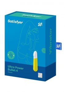 Satisfyer Ultra Power Bullet 4 Rechargeable Silicone Bullet Vibrator - Yellow