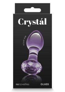 Crystal Premium Glass Gem Probe - Purple