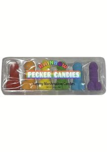 Rainbow Pecker Candies Assorted Flavors (6 piece)