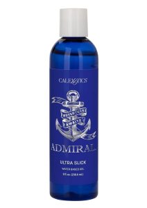 Admiral Ultra Slick Water Based Gel Lubricant 8oz