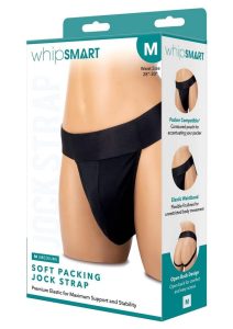 WhipSmart Soft Packing Jock Strap - Large - Black
