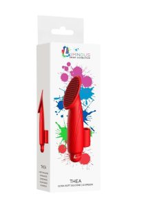 Luminous Thea Bullet with Silicone Sleeve - Red