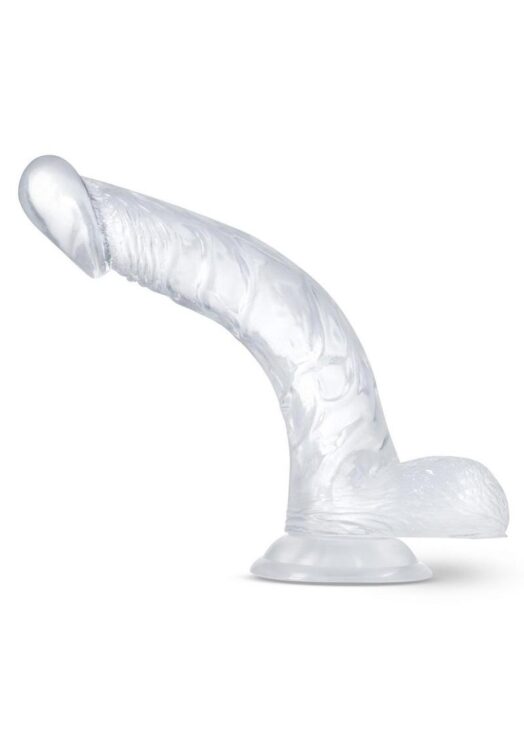 B Yours Diamond Luster Dildo 8.5in - Clear