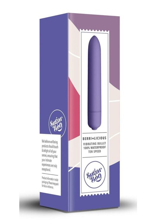 Sugar Boo Berri Licious Vibrator - Purple