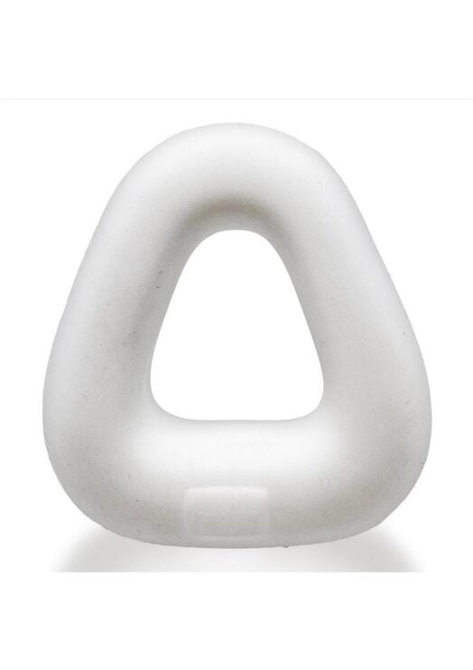 Hunkyjunk Zoid Trapezoid Lifter Cockring - White Ice