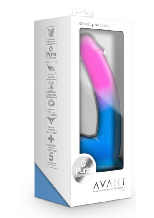 Avant Chasing Sunsets Mermaid Dildo - Pink/Blue