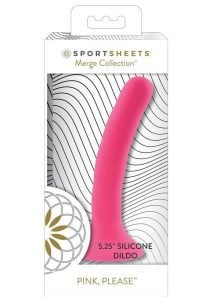 Please Silcone Dildo 5.25in - Pink