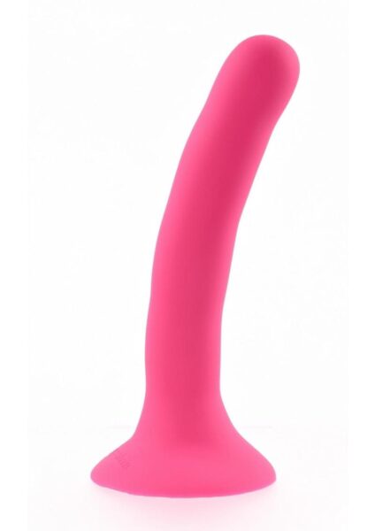 Please Silcone Dildo 5.25in - Pink